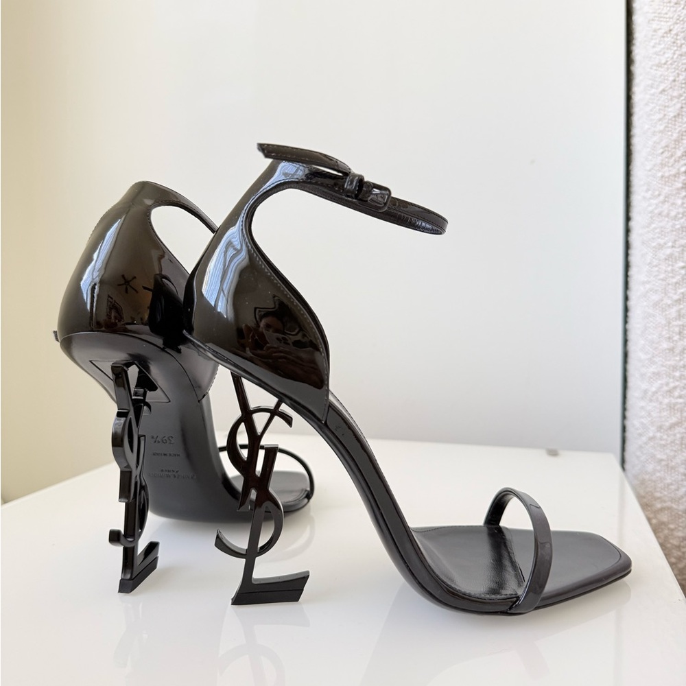 Saint Laurent Black YSL Heels